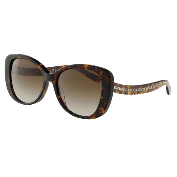 Coach 0HC8322 51203B Full Rim Dark Tortoise Square Sunglasses - Picture 1 of 5